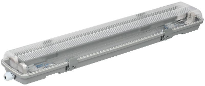 Светильник ДСП 2102 под LED лампу 2хT8 600мм IP65 ИЭК LDSP0-2101-2X060-K01