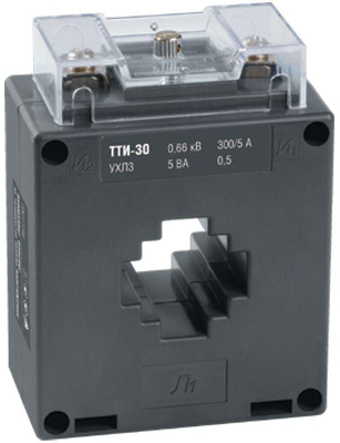 Трансформатор тока ТТИ-30 200/5А кл. точн. 0.5S 5В.А ИЭК ITT20-3-05-0200