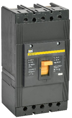 Выключатель автоматический 3п 400А ВА 88-37 ИЭК SVA40-3-0400