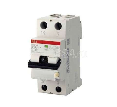 Выключатель автоматический дифференциального тока DS201 L C25 AC30 25А 30мА ABB 2CSR245080R1254
