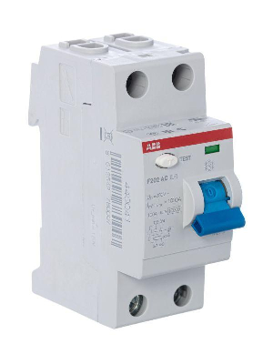 Выключатель дифференциального тока (УЗО) 2п 40А 30мА тип AC F202 ABB 2CSF202001R1400